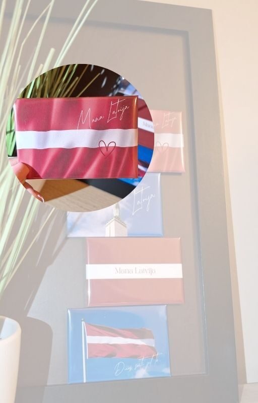 ❤️ 'Mana Latvija' magnētiņš I