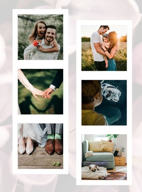 Magnētiskā foto lenta (ar/bez uzraksta)