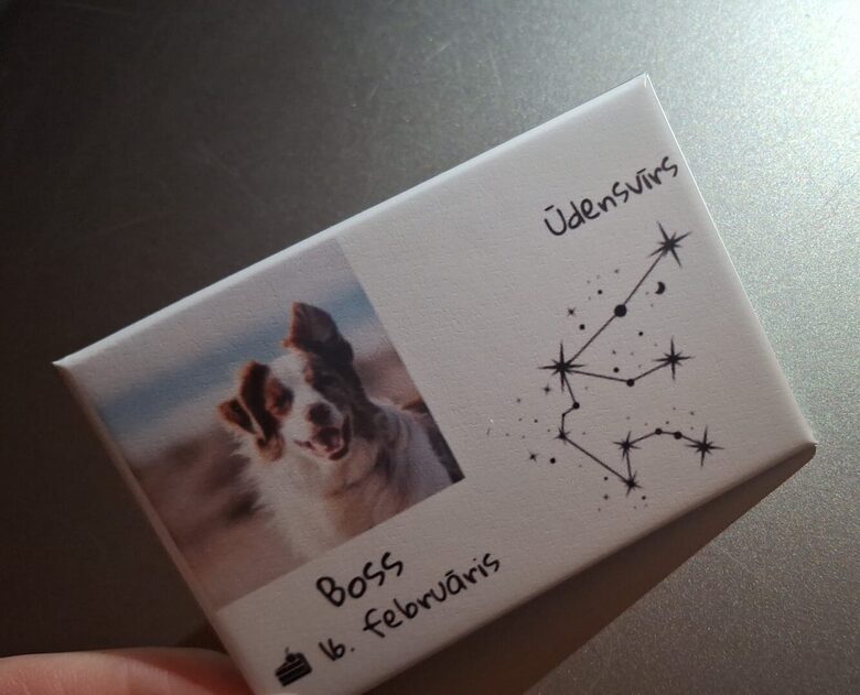 ✨🔮'Horoskops & datums' magnētiņš