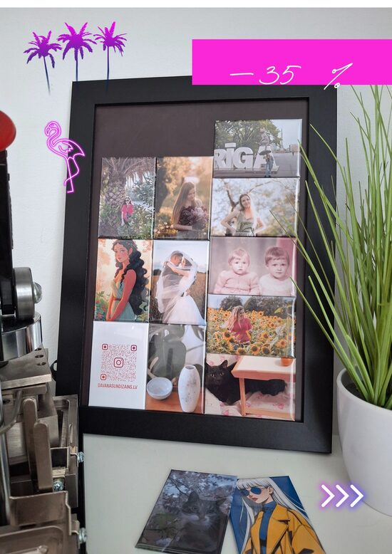 🔥 Vidējais fotomagnētu komplekts (10 gb) ar 35% atlaidi 