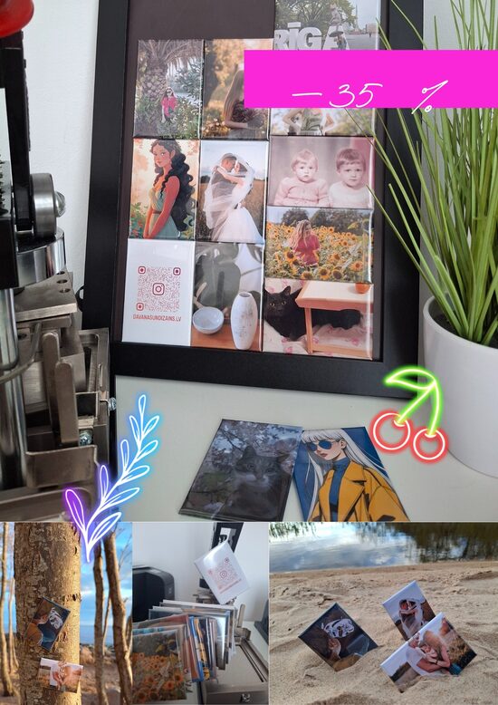 🔥 Lielais fotomagnētu komplekts (20 gb) ar 35% atlaidi 